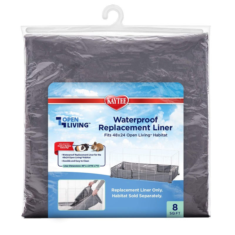 Kaytee Open Living Pet Guinea Pig or Rabbit Habitat Replacement Liner 48" x 24" - Image 1